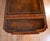 1930s Weiman English Regency Flame Mahogany Inlay Leather Top Drop Leaf Coffee Table For Sale - Image 16 of 18