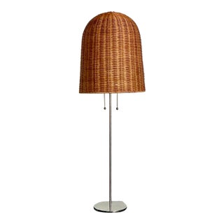 Vintage Boho "Bell" Floor Lamp For Sale