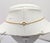 Mid-Century Modern Vintage 1964 Signed Napier Goldtone & Faux-Pearl Orchid Pendant Necklace For Sale - Image 3 of 11