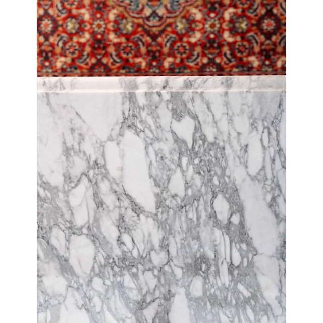 2000 - 2009 Flower Table with Marble Top For Sale - Image 5 of 7
