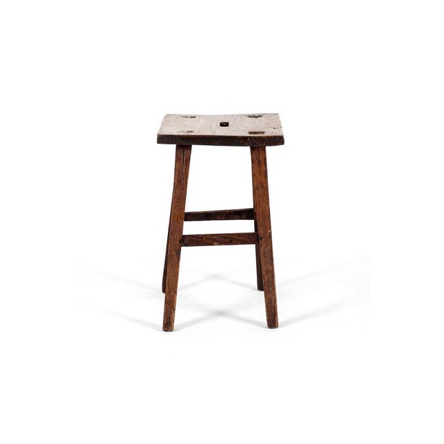 Oak Stool, Early 19th Century For Sale - Image 5 of 13