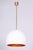 Orange Mid-Century Modern Pendant Light by Guzzini for Meblo, Italy, 1960s For Sale - Image 8 of 8