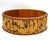 Tan Vintage Burnt Bamboo Basket – Bohemian / Organic Modern / Tropical For Sale - Image 8 of 11