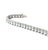 Contemporary 20.56 Carats Oval Cut Diamond Tennis Bracelet For Sale - Image 3 of 6