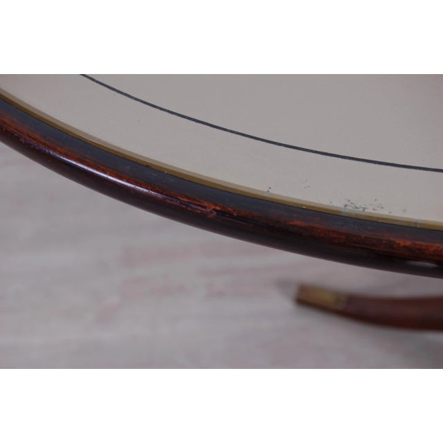 1950s Mid-Century Oval Dining Table in the Style of Paolo Buffa, 1950s For Sale - Image 5 of 18