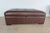 Chestnut Castellano Custom Furniture Leather Storage Ottoman For Sale - Image 8 of 8