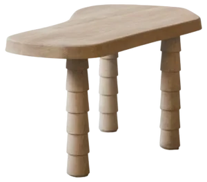 XS Data Table in Oak by Atelier Thomas Serruys