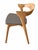 Pair of Ethnicraft Bok Dining Chairs by Alain Van Havre – Solid Teak With Warm Grey Cushions – Showroom Models For Sale - Image 4 of 9