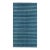 Rug & Kilim's Oversized Contemporary Dhurrie Rug in Blue Geometric Stripes - 5x8 For Sale