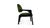Arches Dining Chair in Green Cotton Velvet by InsidherLand, in New conditions. Designed from 2000 Labeled by Maker