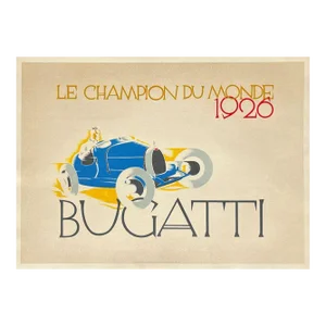 1926 Bugatti Le Champion Du Monde 1986 Reissue