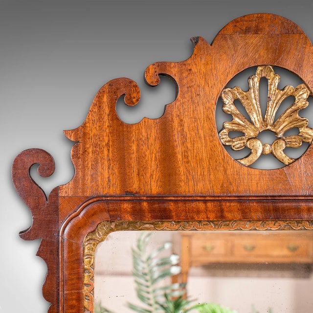 Late 18th Century 1780's Antique Vanity Mirror For Sale - Image 5 of 9
