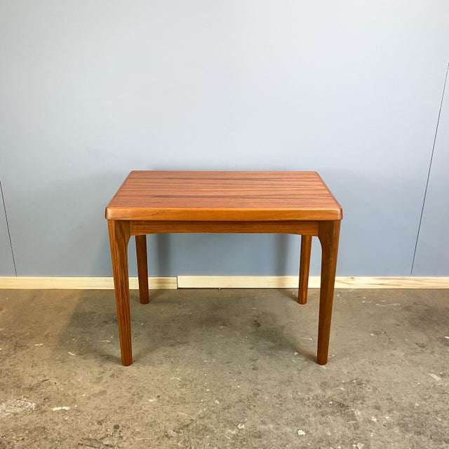 Teak Side Table by Henning Kjaernulf for Vejle Stole & Møbelfabrik, 1960s For Sale - Image 12 of 12