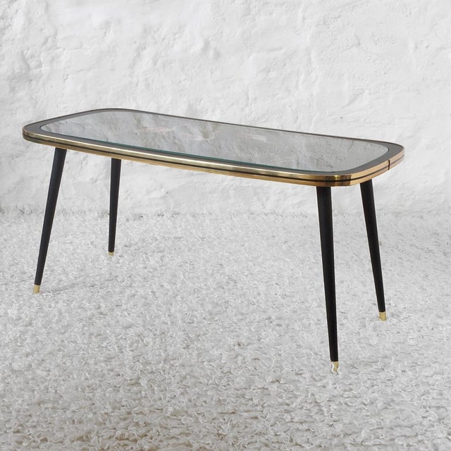 Mid-Century Modern Coffee Table from Muriel, Belgium, 1950s For Sale - Image 6 of 12