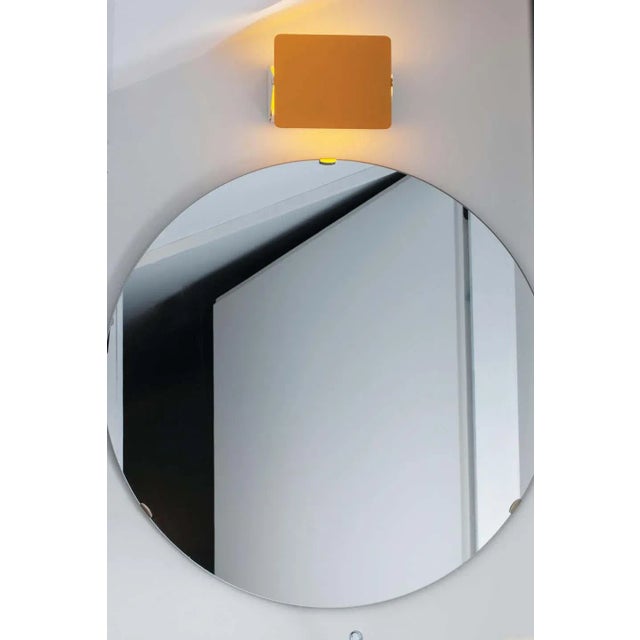 Metal Charlotte Perriand Yellow 'Applique á Volet Pivotant' Wall Light For Sale - Image 7 of 11