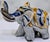 Contemporary 2000 De Rosa Rinconada Elephant Figurine – 24k Gold & Platinum Accents, Uruguay For Sale - Image 3 of 11