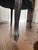 Early 21st Century Pair of French Provincial Armchairs in Black Velvet - Regency Style For Sale - Image 5 of 10