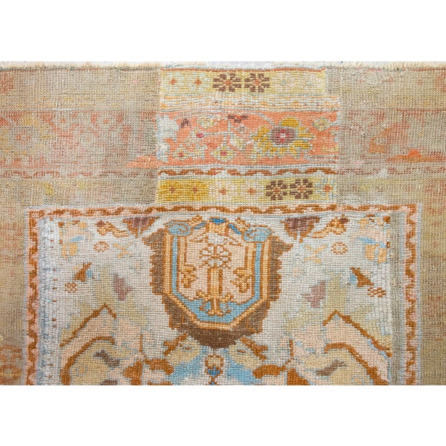 Early 20th Century Turkish Oushak Rug For Sale - Image 9 of 14
