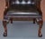 George II Gainsborough Carver Chesterfield Leather Armchair with Claw and Ball Feet For Sale - Image 10 of 18