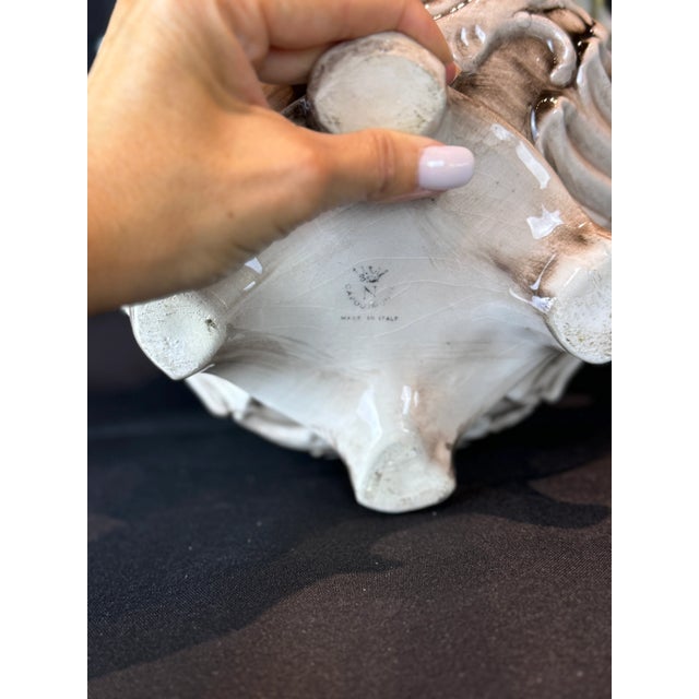 Vintage Capodimonte Hand Painted Porcelain Figurine