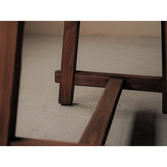 Vintage French Desk in Oak, 1970 For Sale - Image 6 of 18