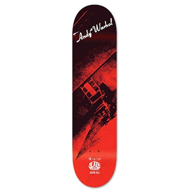 Andy Warhol Skateboard deck: Out of Print Andy Warhol Electric Chair Skate Deck circa 2010 (rare): This work originated...
