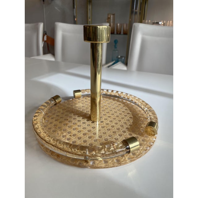 Vintage Tray in Acrylic Glass, Italy, 1970 For Sale - Image 6 of 6
