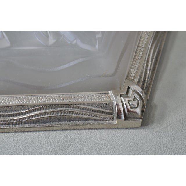 French Art Deco Sconces by Mouynet & Verdun 1930 France - A Pair For Sale - Image 10 of 12