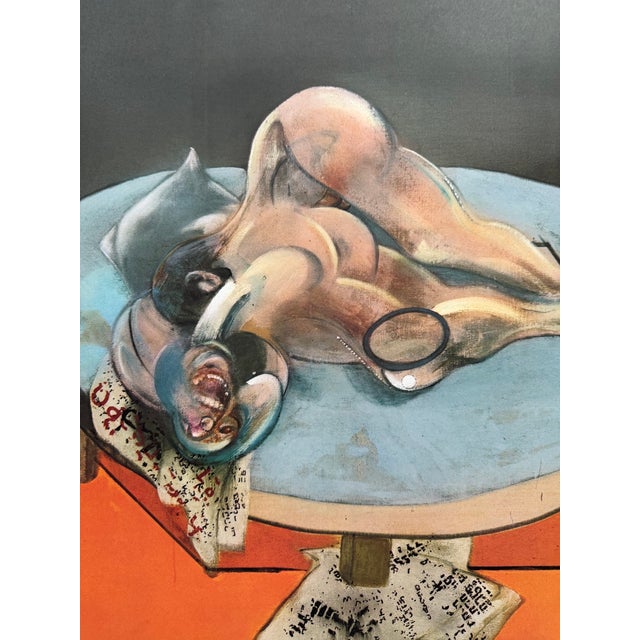 Paper Francis Bacon (1909–1992), Marlborough Gallery, 1980, Vintage Exhibition Poster For Sale - Image 7 of 12