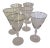 Platinum Rim Fostoria Wine Glasses - Set of 6 For Sale