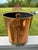 Late 19th / Early 20th C. Copper Fireplace Bucket / Scuttle. Clean oval conical shape, large size, hand-hewn with strong...
