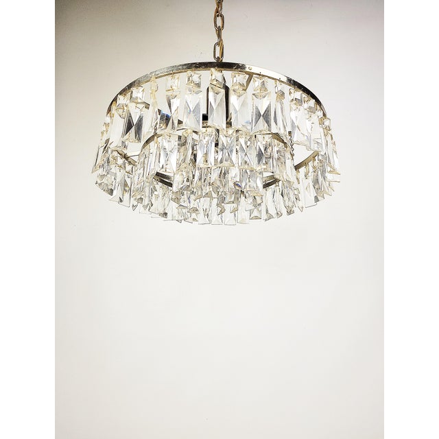 Crystal Chandelier, 1970s For Sale - Image 14 of 14
