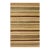 Boho Chic Hand Made Beige/Green Wool Rug - 3'11'' X 5'7'' For Sale