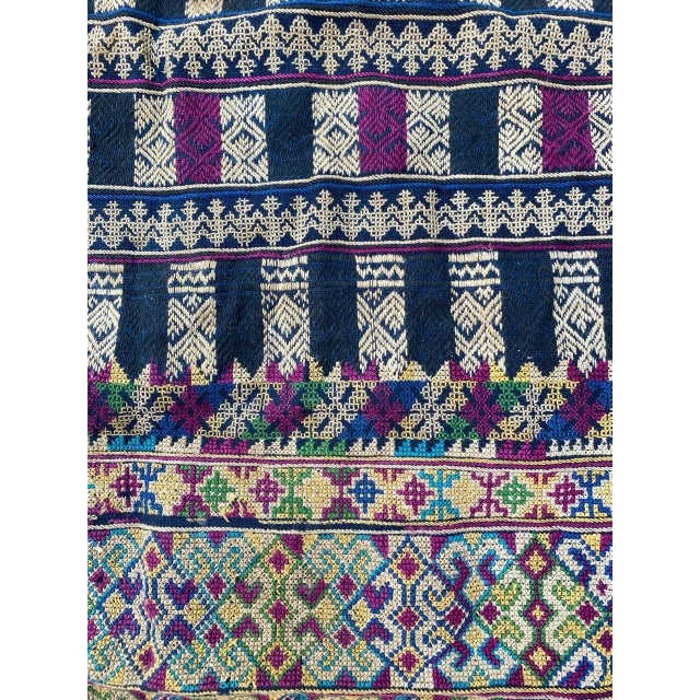 1920s Little Antique Indonesian Embroidery For Sale - Image 5 of 11