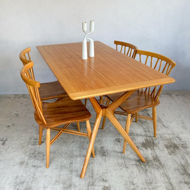 Wood Vintage Redford Helicopter Dining Table by E. Gomme for G-Plan, 1950s For Sale - Image 7 of 12