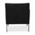 Leather Jason Armchair in Black Nappa Leather and Metal Frame from Walter Knoll For Sale - Image 11 of 13