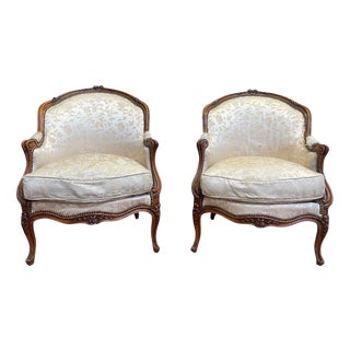 Set of Louis XV Armchairs For Sale