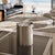 1970s modernist ice bucket was designed by the visionary Italian architect and designer Gio Ponti for the esteemed...