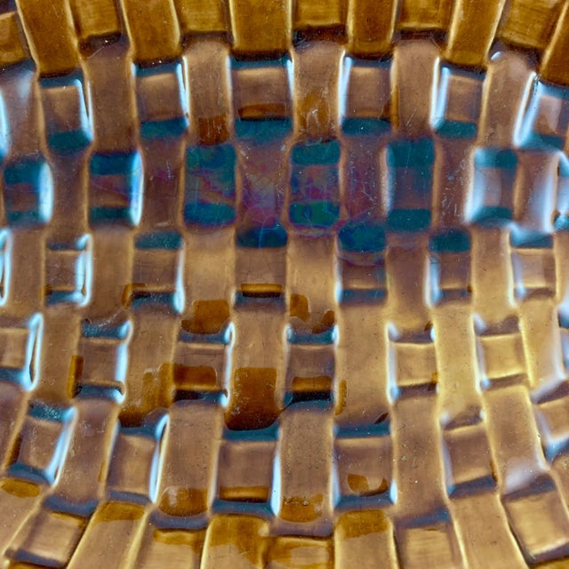 French Creil Et Montereau Trompe l'Oeil Asparagus Server C.1890 For Sale - Image 9 of 13