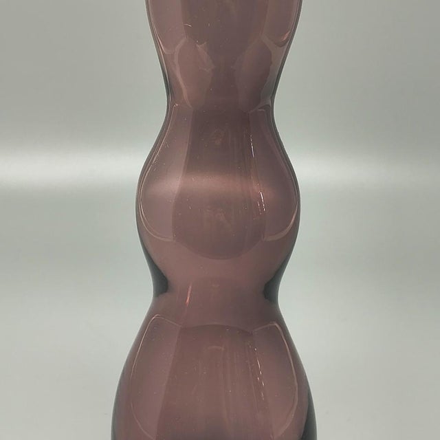 1970s Space Age Purple Vase by V. Nason in Murano Glass, Italy, 1970s For Sale - Image 5 of 7