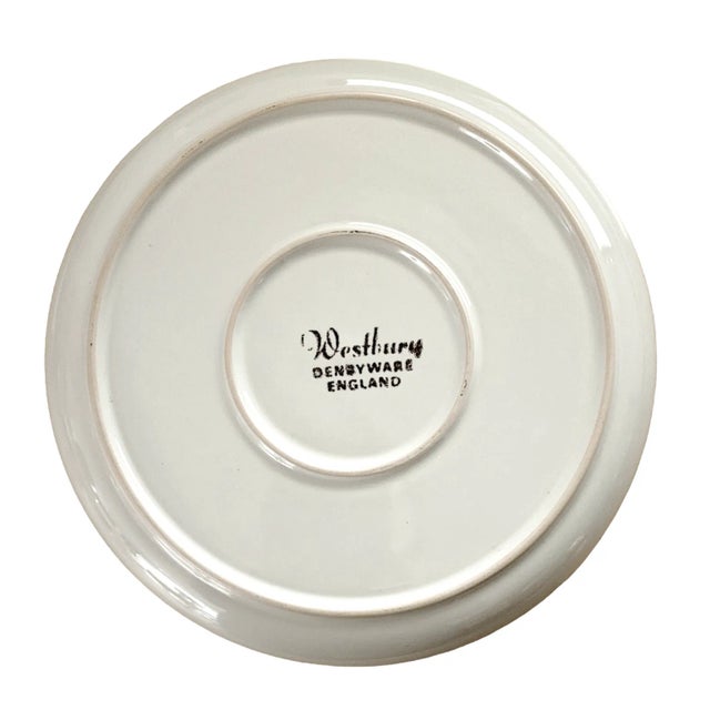 Mid 20th Century Westbury "Poppy Pattern" Plates, Made in England. The Group Includes - 11 Dinner, 16 Lunch For Sale - Image 5 of 5