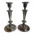 Antique 1800’s Victorian Candlesticks Silverplate Meriden Britannia Company - A Pair For Sale