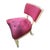 1960s Hot Pink Desk Chair For Sale