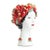 Head Vase Sculpture with Peppers, Ceramiche D'arte Dolfi For Sale - Image 4 of 12