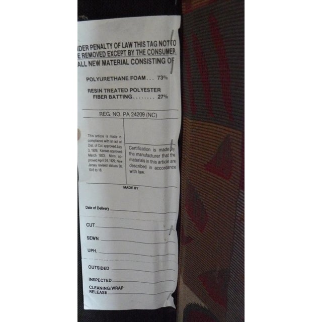 1980s Waterfall Stools With Original Upholstry - a Pair For Sale - Image 4 of 10