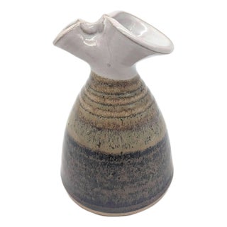 1980s Doe Ridge Studio Glazed Stoneware Bud Vase For Sale