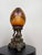Chinoiserie Vintage Hollywood Regency Porcelain Egg Sculpture For Sale - Image 3 of 11