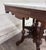 White Antique Victorian Eastlake Renaissance Revival Marble Walnut Center Parlor Table For Sale - Image 8 of 13