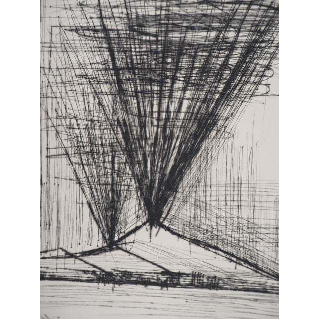 Modern Bernard Buffet, L'éruption du Vésuve, Etching For Sale - Image 3 of 5