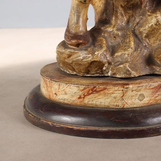 Metal Coffee Table with Painted Metal Moretto For Sale - Image 7 of 10